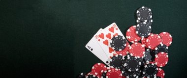 Example Capsa Banting hand arrangement showing high hand three cards and low hand two cards with rankings displayed